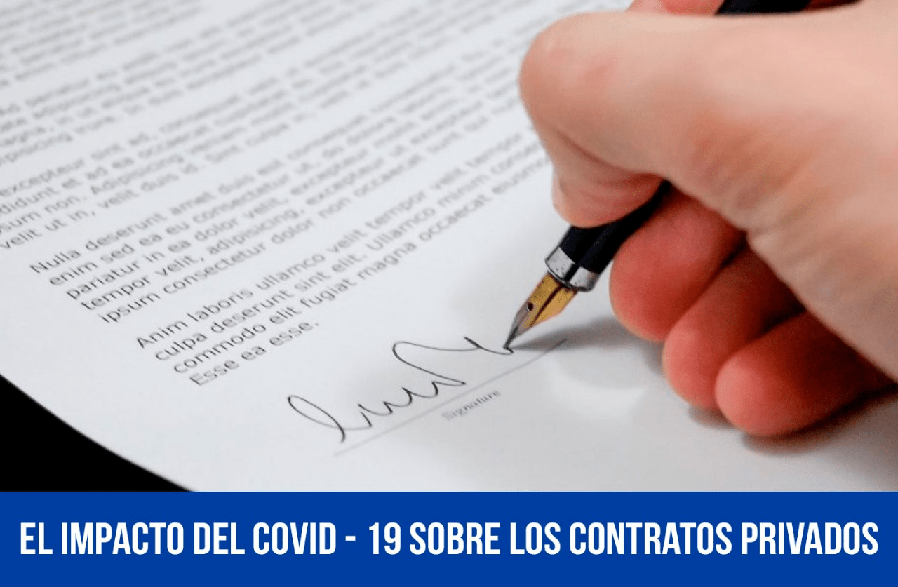 CURSO TALLER VIRTUAL EN EL IMPACTO DEL COVID-19 SOBRE LOS CONTRATOS PRIVADOS